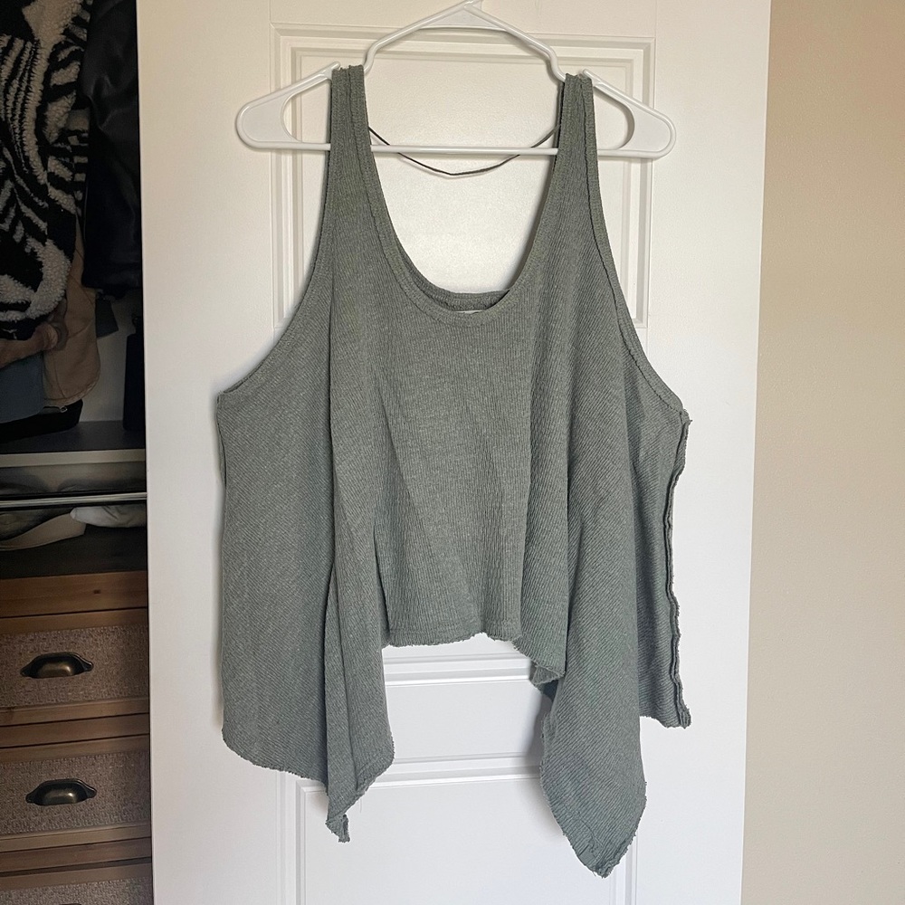 Free People We the Free asymmetrical tank top, size Medium